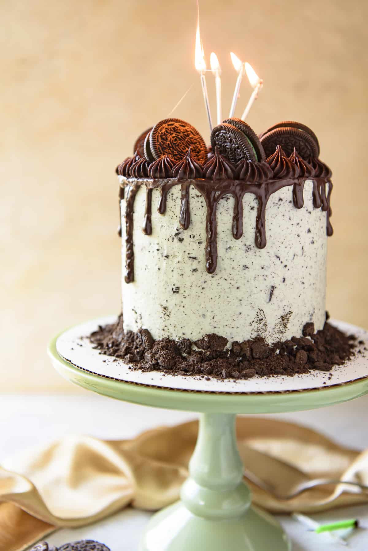 Best ideas about Birthday Cake Oreo
. Save or Pin Mint Oreo Cookies and Cream Cake • The Crumby Kitchen Now.