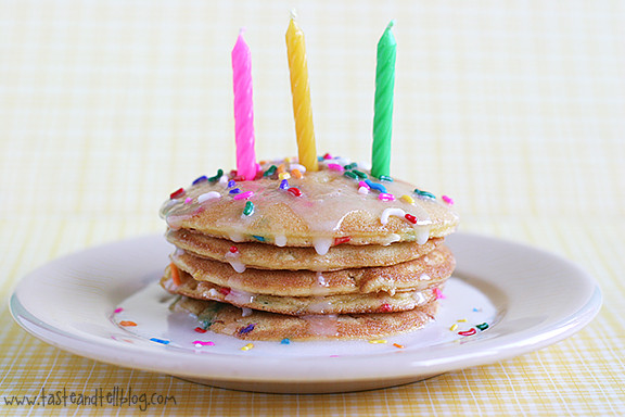 Best ideas about Birthday Cake Pancakes
. Save or Pin Birthday Cake Pancakes Taste and Tell Now.