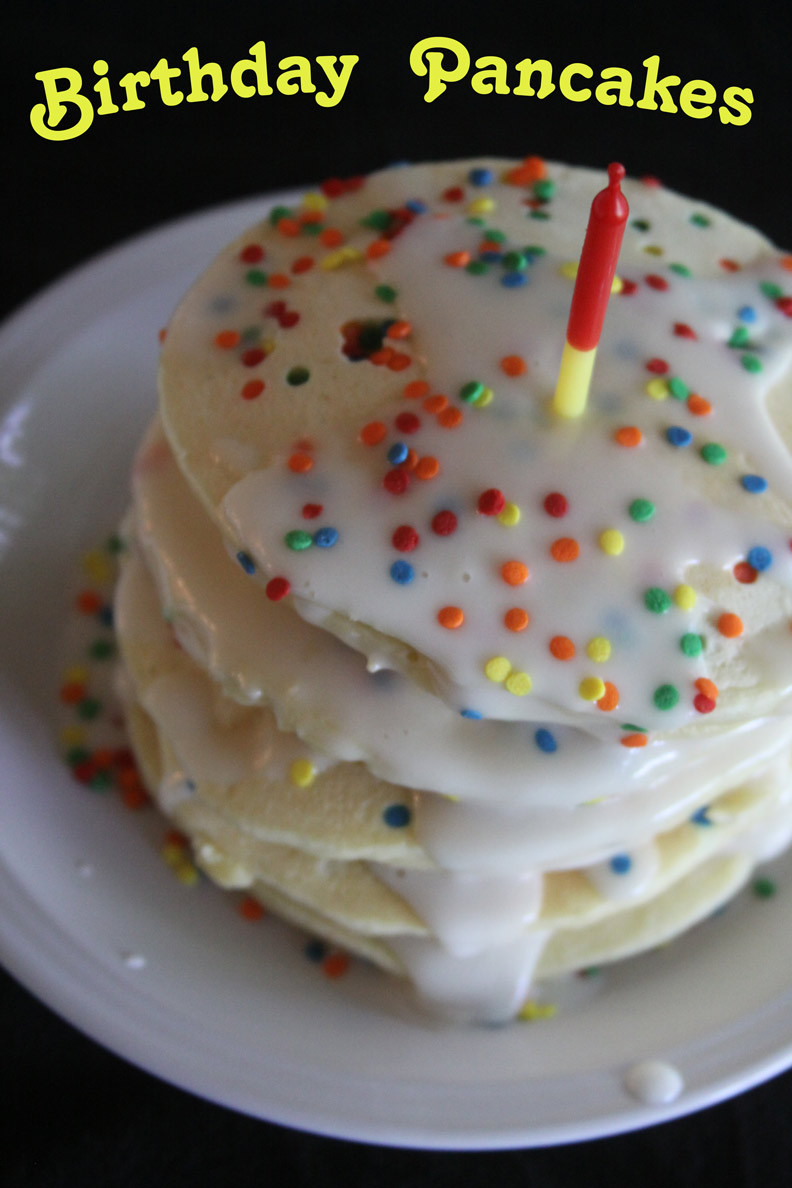 Best ideas about Birthday Cake Pancakes
. Save or Pin Birthday Breakfast – Cakebatter Pancakes Now.