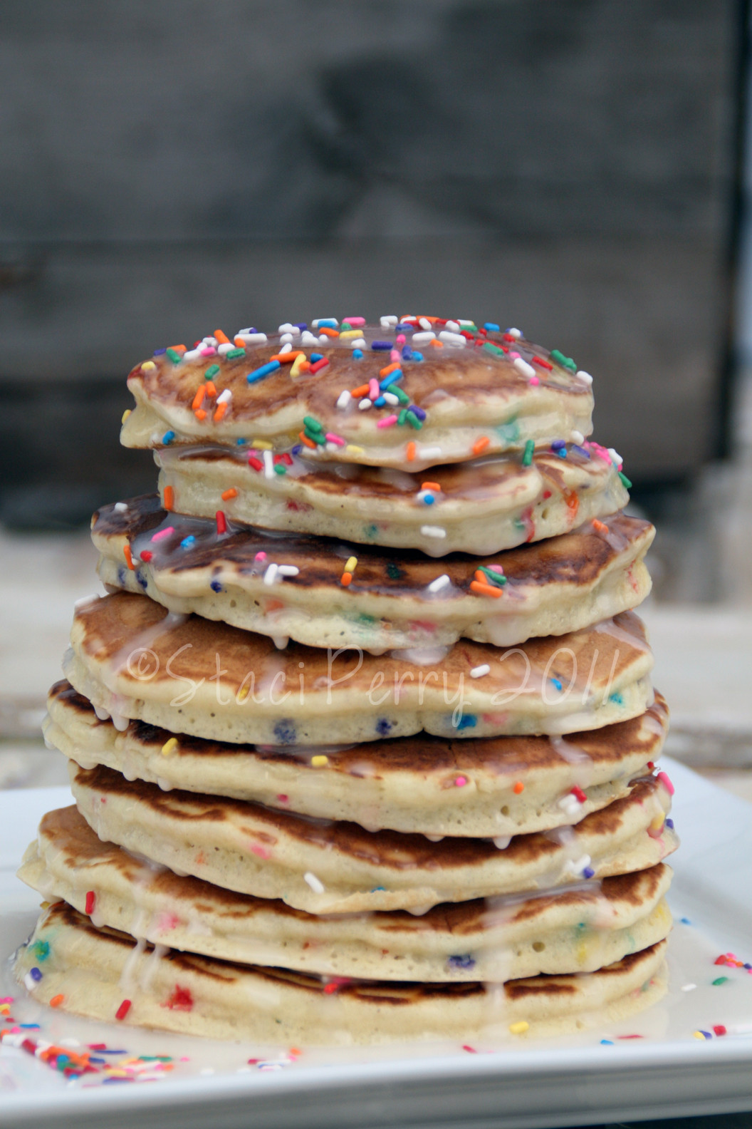 Best ideas about Birthday Cake Pancakes
. Save or Pin Cake Batter Pancakes from How Sweet It Is Now.