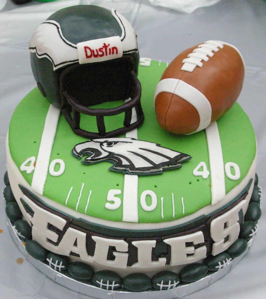 Best ideas about Birthday Cake Philadelphia
. Save or Pin Philadelphia Eagles Birthday Cake CakeCentral Now.