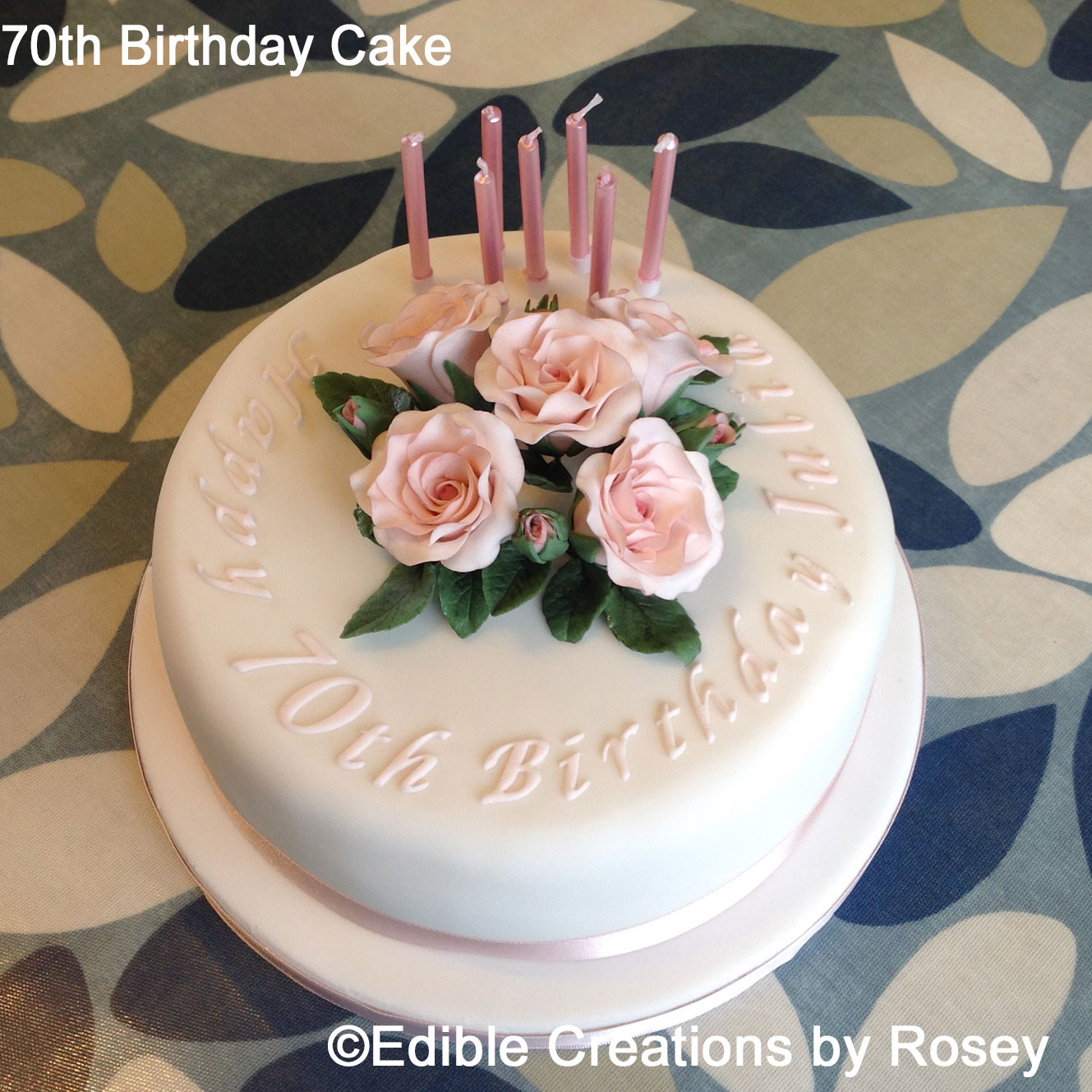 Best ideas about Birthday Cake Picture
. Save or Pin Birthday Cakes by Edible Creations by Rosey in South West Now.
