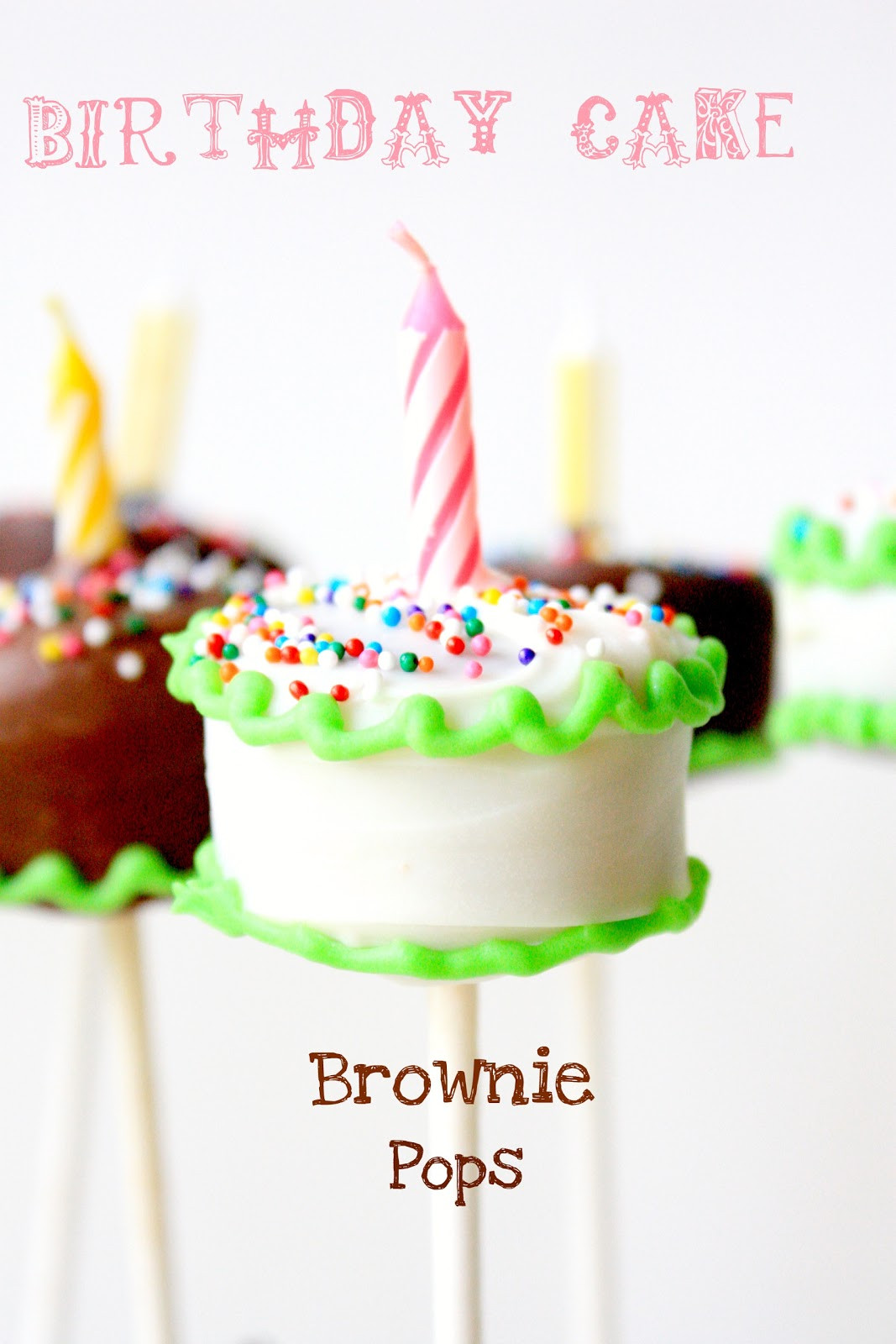 Best ideas about Birthday Cake Pops
. Save or Pin Munchkin Munchies Birthday Cake Brownie Pops Now.