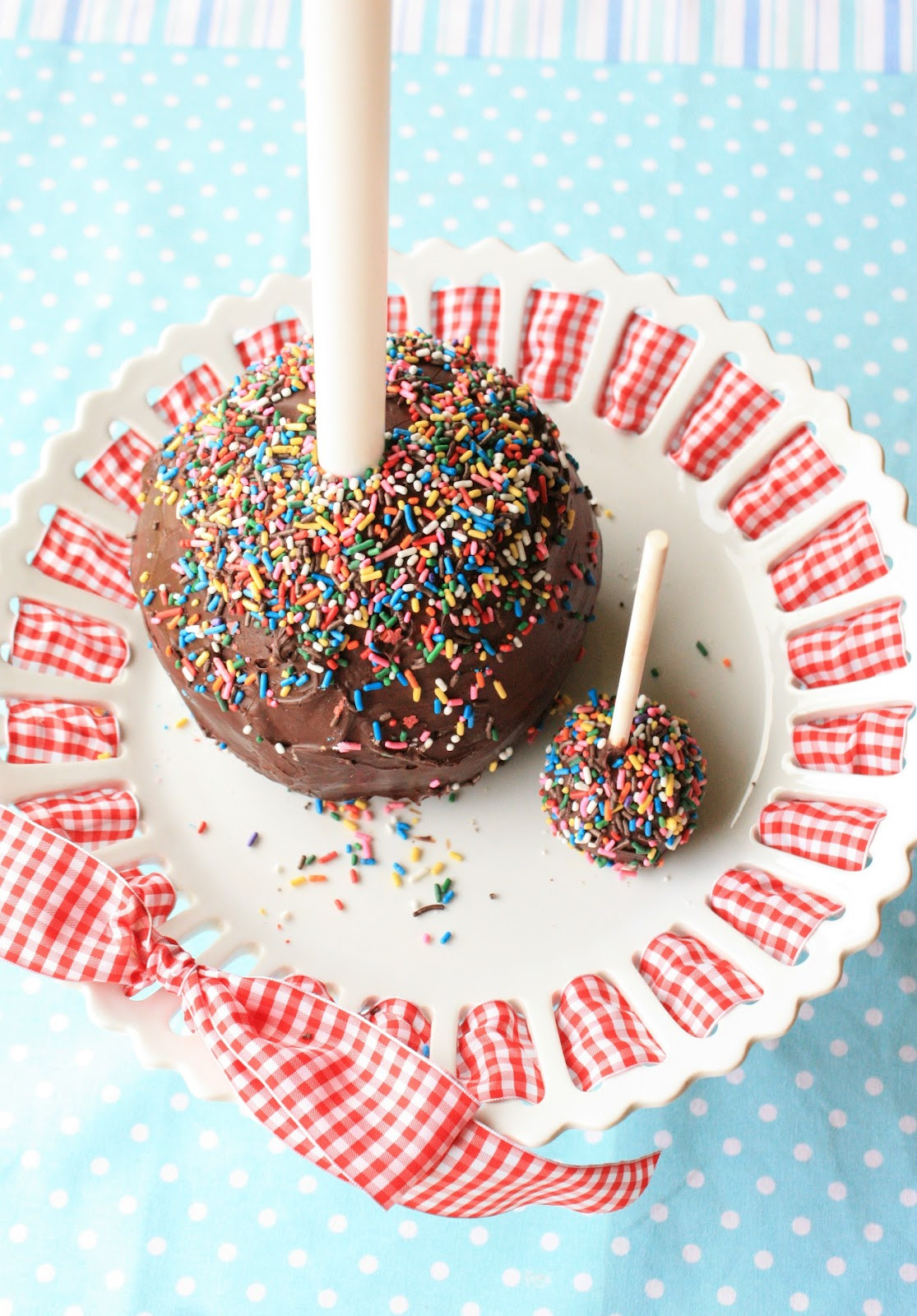 Best ideas about Birthday Cake Pops
. Save or Pin Munchkin Munchies Mega Brownie Pop Birthday "Cake" Now.