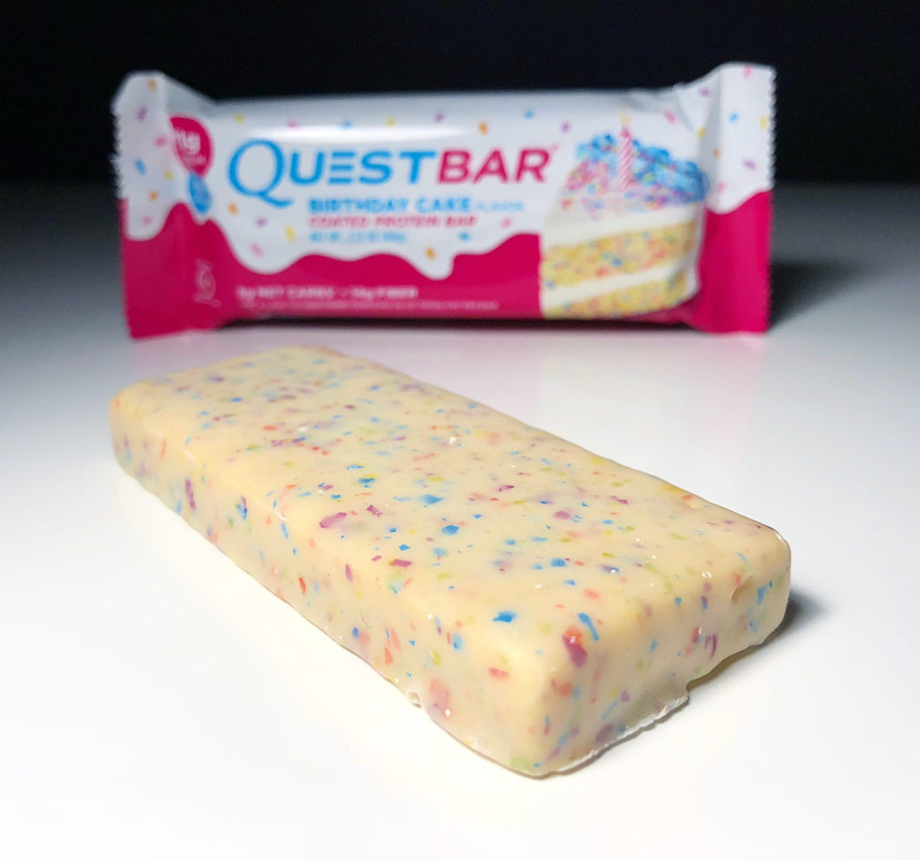 Best ideas about Birthday Cake Protein Bar
. Save or Pin Birthday Cake Quest Bar Junk Banter Now.