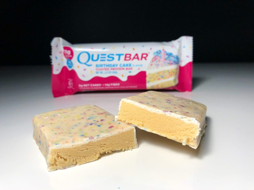 Best ideas about Birthday Cake Protein Bar
. Save or Pin REVIEW Birthday Cake Quest Bar Junk Banter Now.