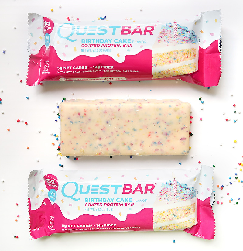 Best ideas about Birthday Cake Protein Bar
. Save or Pin Birthday Cake Quest Bar Review Now.