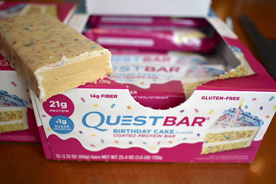 Best ideas about Birthday Cake Quest Bar
. Save or Pin Quest Has Released Birthday Cake Protein Bars Now.