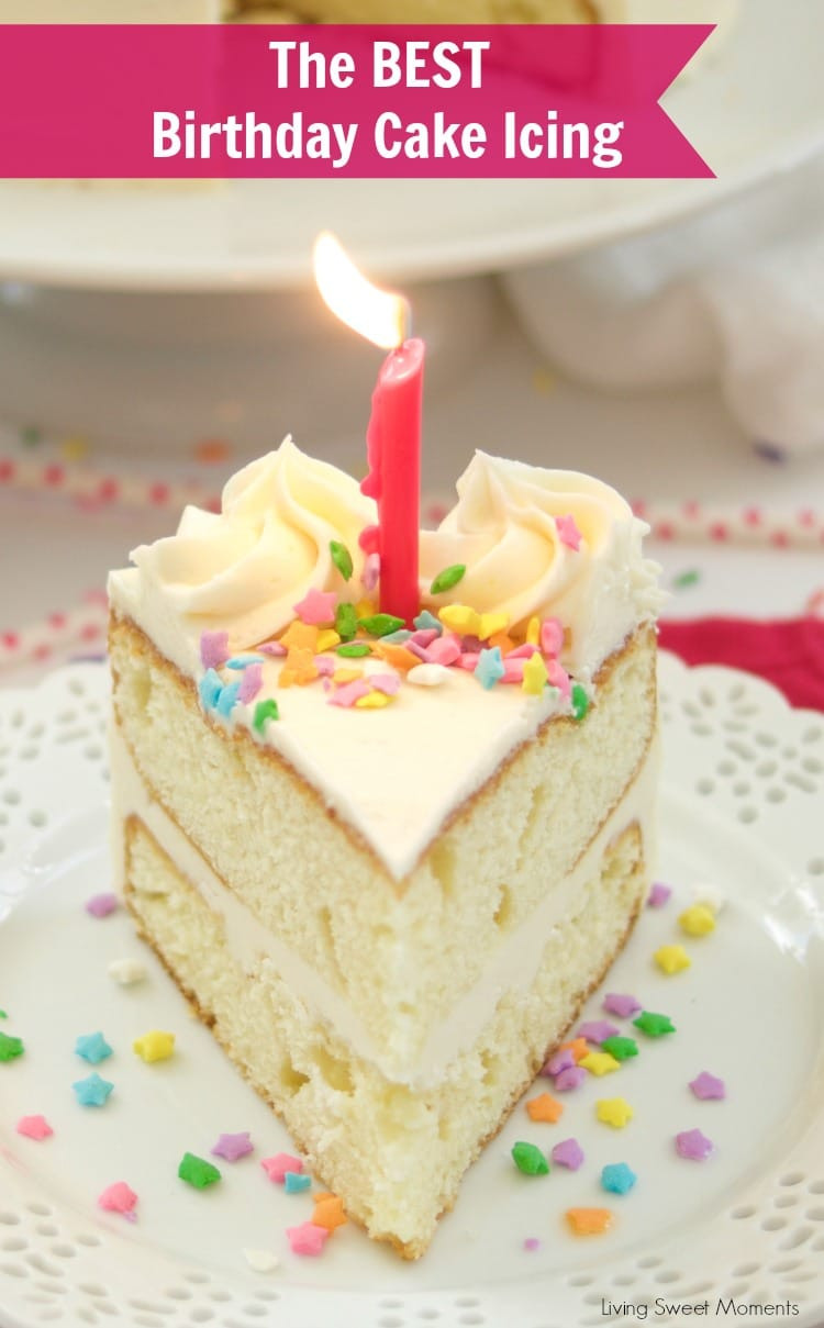 Best ideas about Birthday Cake Recipe
. Save or Pin Birthday Cake Icing Recipe Living Sweet Moments Now.