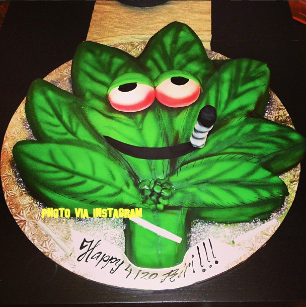 Best ideas about Birthday Cake Rihanna
. Save or Pin Rihanna Celebrates 4 20 By Smoking Weed And Even Has A Now.