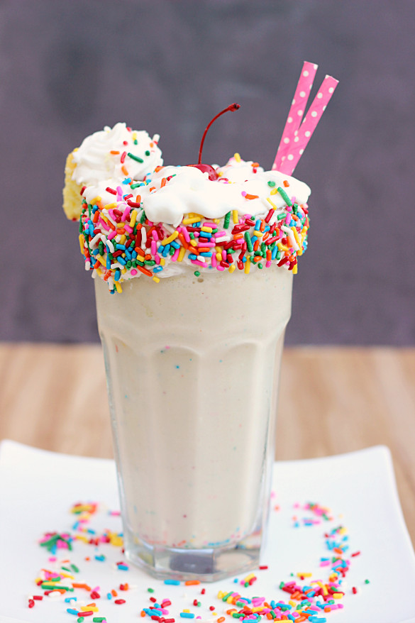 Best ideas about Birthday Cake Shake
. Save or Pin Birthday Cake Milkshake Whats Cooking Love Now.