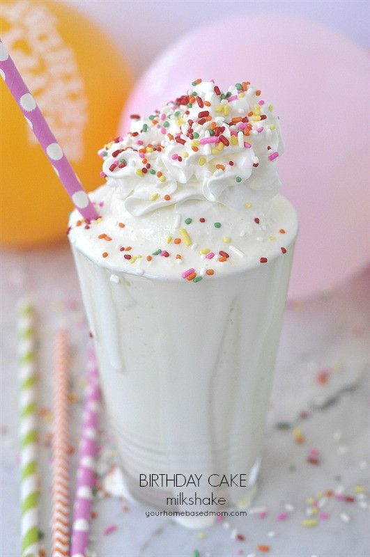 Best ideas about Birthday Cake Shake
. Save or Pin Birthday Cake Milkshake your homebased mom Now.
