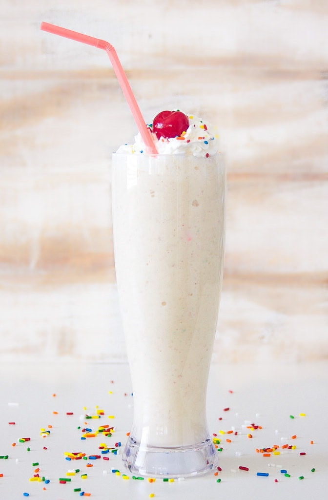 Best ideas about Birthday Cake Shake
. Save or Pin Birthday Cake Shake Oh So Delicioso Now.