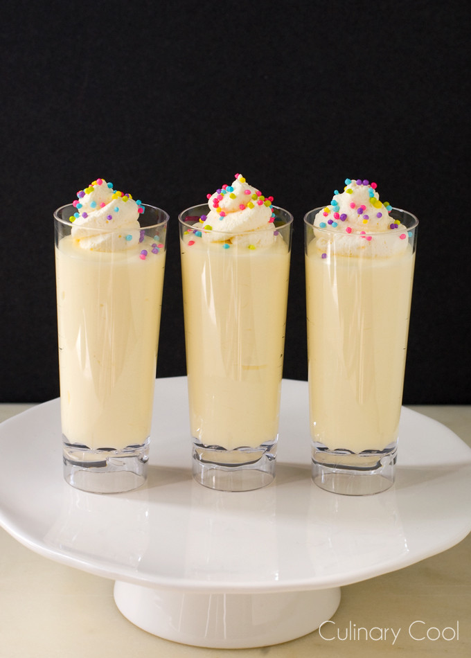 Best ideas about Birthday Cake Shot
. Save or Pin Birthday Cake Pudding Shots Now.