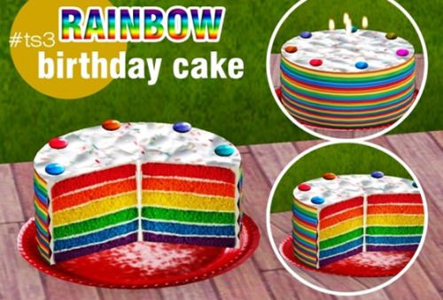 Best ideas about Birthday Cake Sims 4
. Save or Pin tscc creator “ RAINBOW BIRTHDAY CAKE The Sims 3 Now.