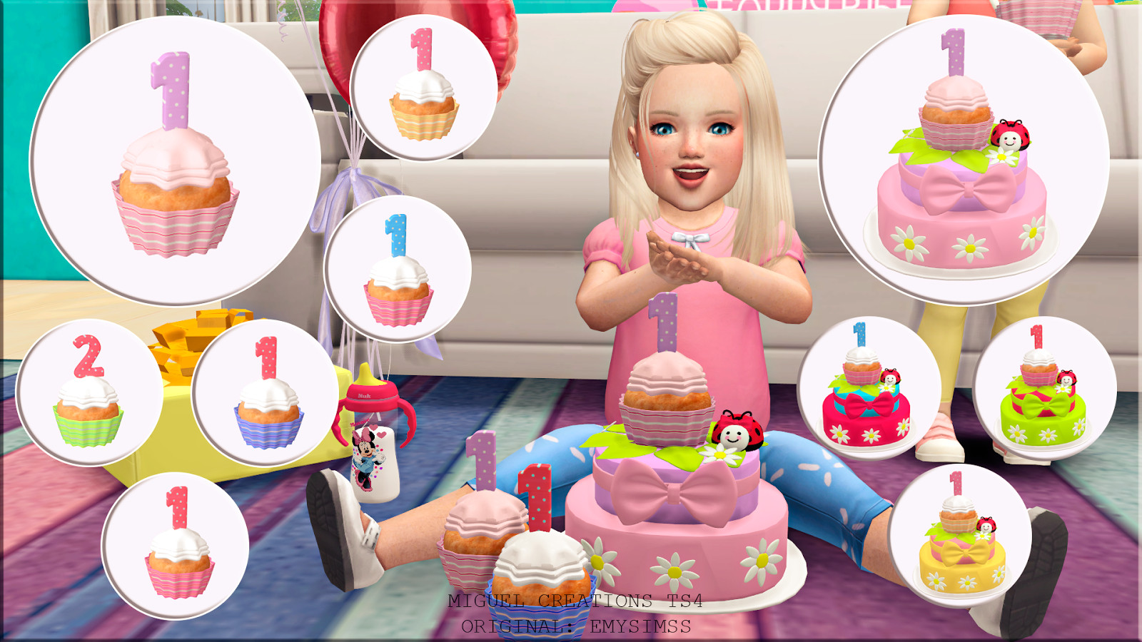 Best ideas about Birthday Cake Sims 4
. Save or Pin Miguel Creations TS4 Girl´s Birthday Now.