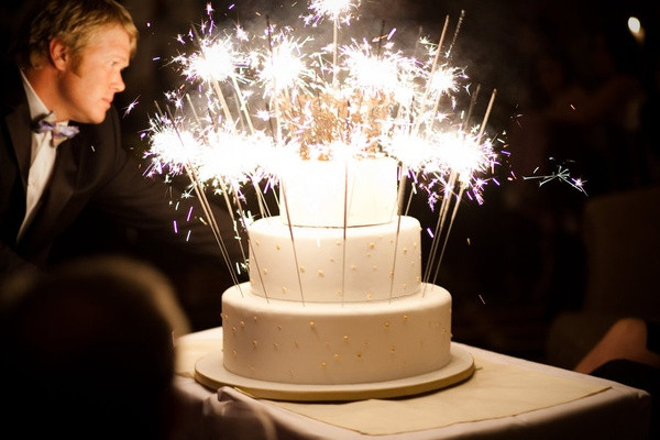 Best ideas about Birthday Cake Sparklers
. Save or Pin Ignite Your Night With Sparklers At Your Wedding Now.