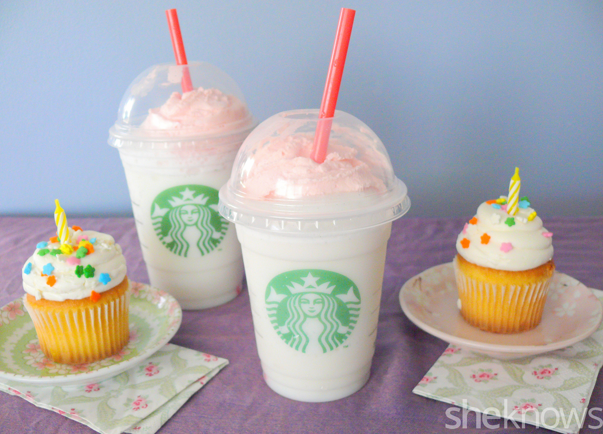 Best ideas about Birthday Cake Starbucks
. Save or Pin Starbucks Birthday Cake Frappuccino We tried it — is it Now.