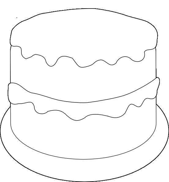 Best ideas about Birthday Cake Template
. Save or Pin Birthday Cake To Color Clip Art at Clker vector clip Now.