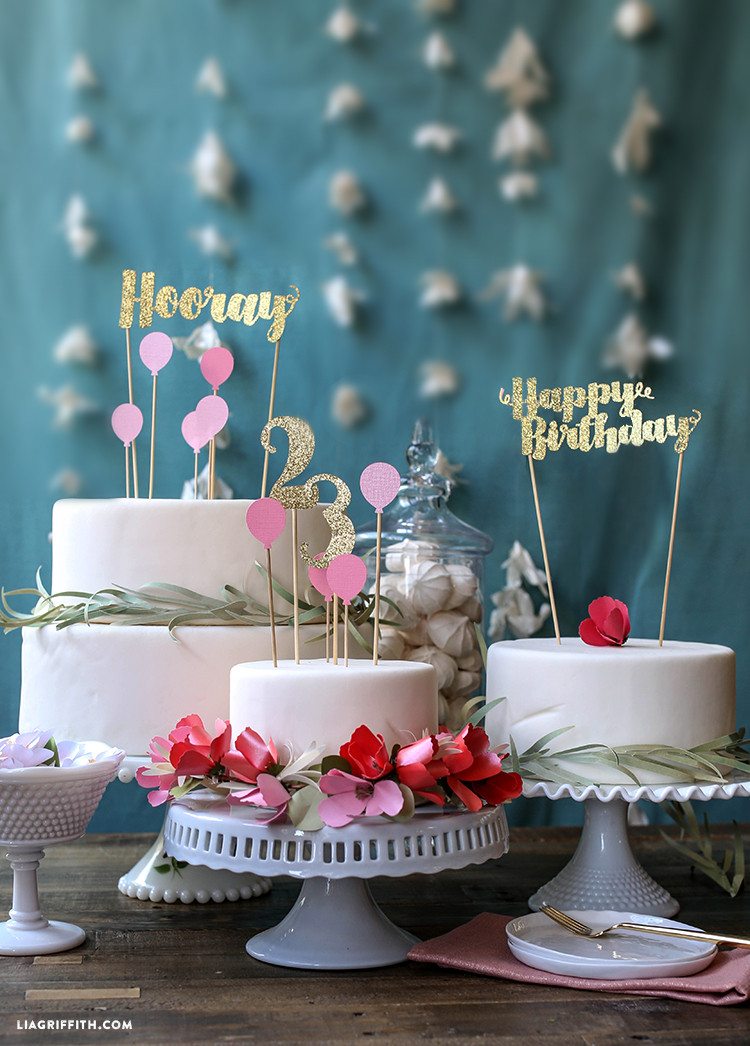 Best ideas about Birthday Cake Toppers
. Save or Pin Birthday Cake Toppers Lia Griffith Now.