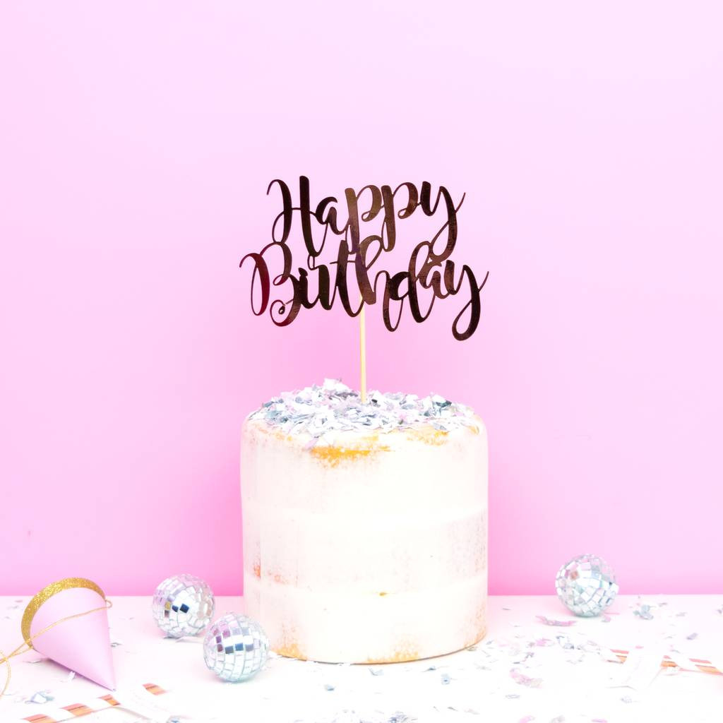 Best ideas about Birthday Cake Toppers
. Save or Pin happy birthday cake topper by all her glory Now.