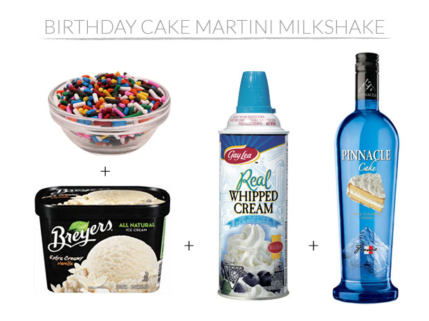 Best ideas about Birthday Cake Vodka
. Save or Pin Birthday Cake Milkshake Martini Recipe Now.