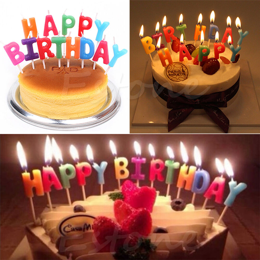 Best ideas about Birthday Cake With Candles
. Save or Pin Happy Birthday Letter Candles Toothpick Cake Cute Candle Now.