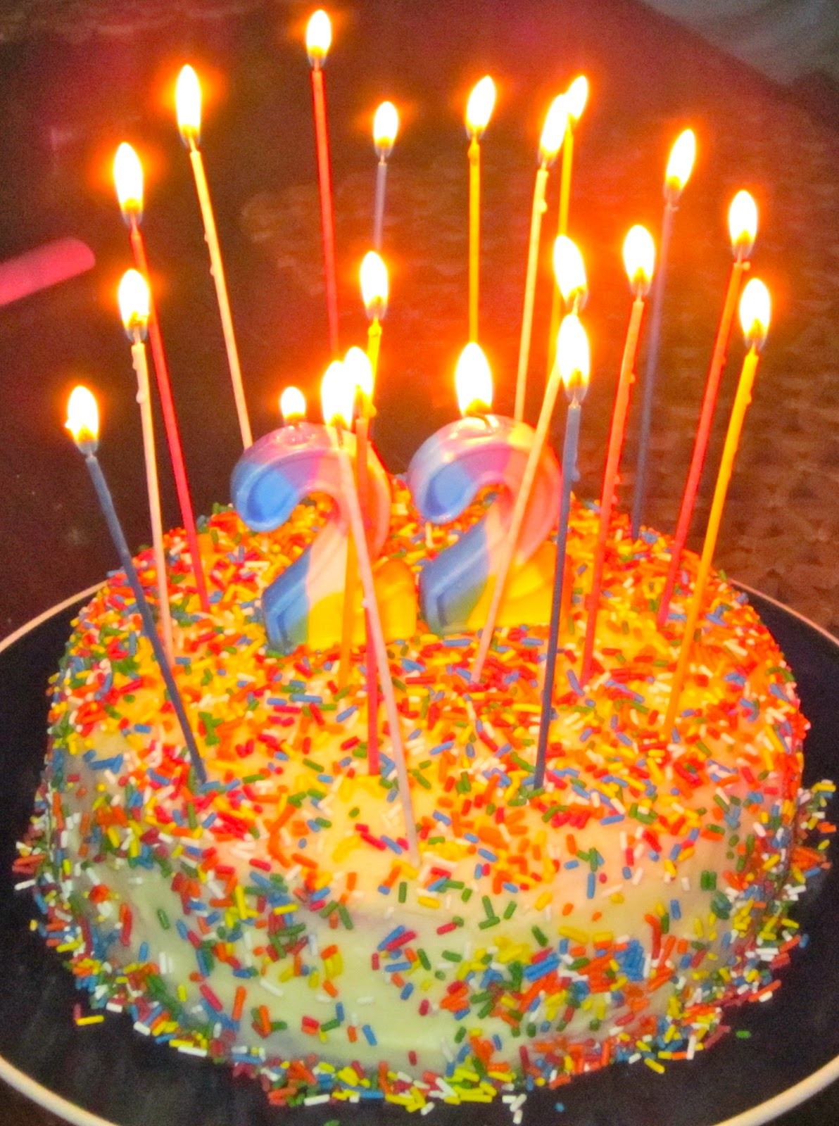 Best ideas about Birthday Cake With Candles
. Save or Pin Haute Heirloom Rainbow Velvet Cake Now.