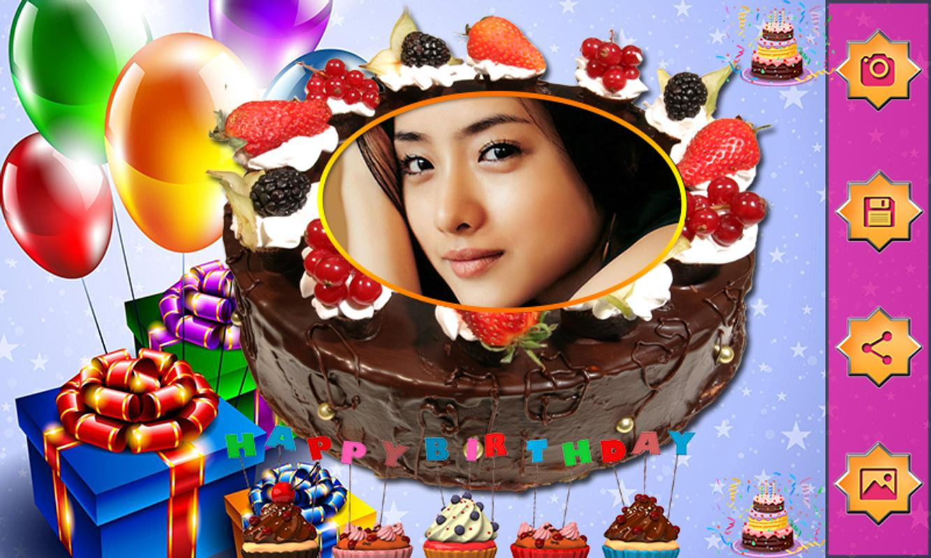 Best ideas about Birthday Cake With Name And Photo
. Save or Pin Name on Birthday Cake – Love Frames Editor APK Now.