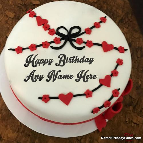 Best ideas about Birthday Cake With Name And Photo
. Save or Pin Special Happy Birthday Cake With And Name Now.