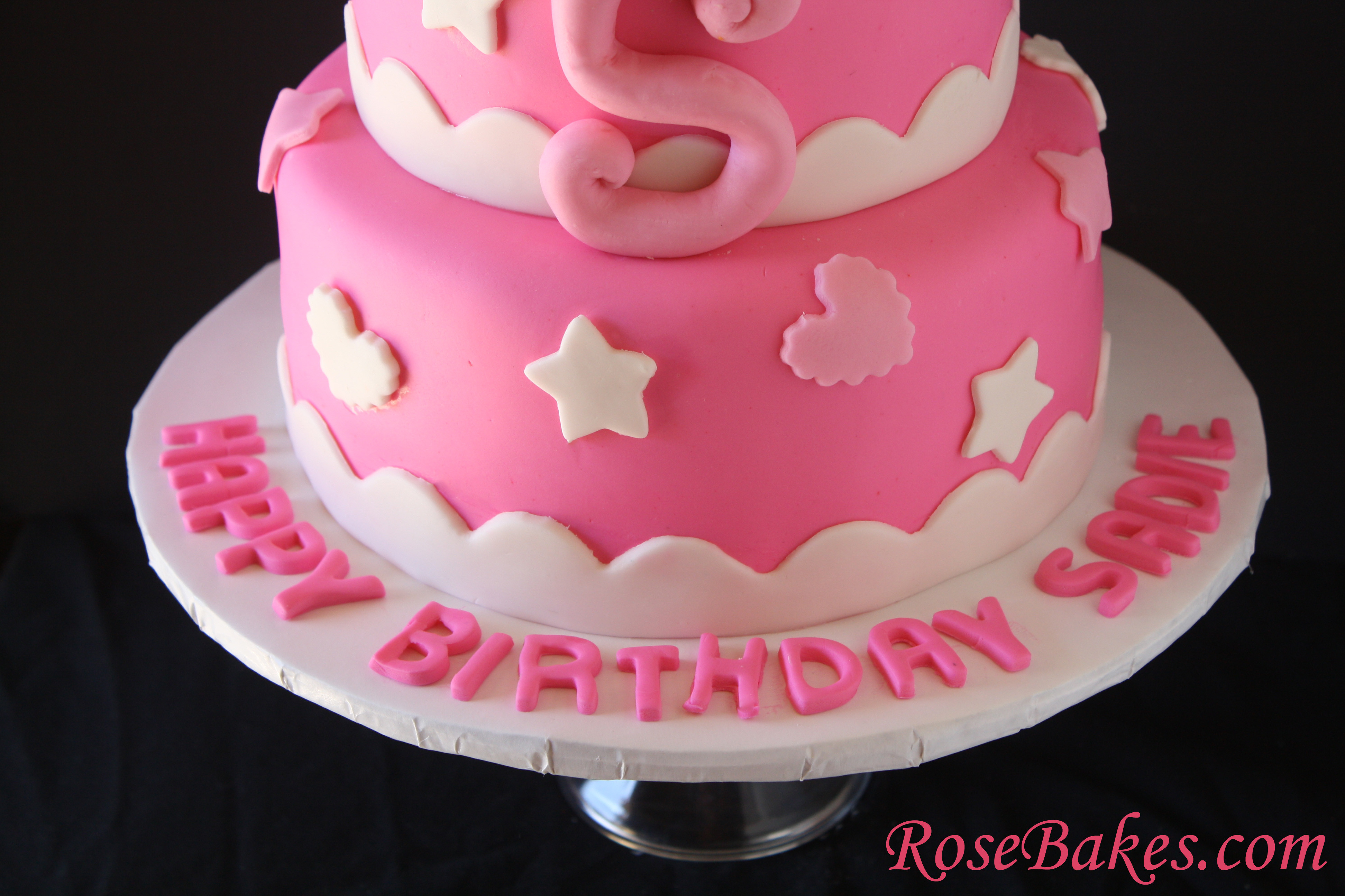 Best ideas about Birthday Cake With Name
. Save or Pin Hello Kitty Birthday Cake Bottom Name on Board Rose Bakes Now.