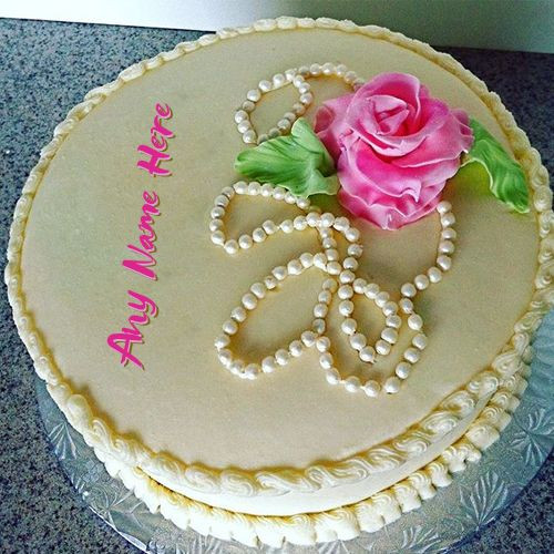 Best ideas about Birthday Cake With Names
. Save or Pin Real Like Birthday Cake With Rose With Name Now.