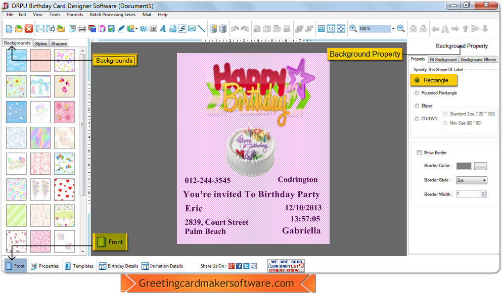 Best ideas about Birthday Card Creator
. Save or Pin Birthday Card Maker Software create kids mom dad birthday Now.