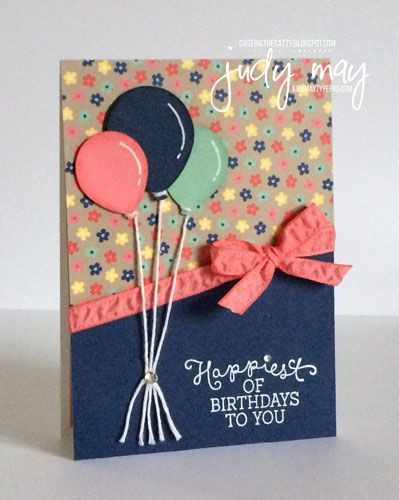 Best ideas about Birthday Card Design
. Save or Pin Stampin Up Affectueusement vôtre DSP pour la Catty Now.