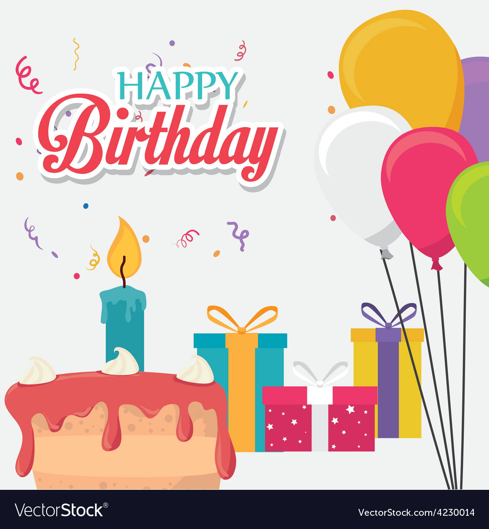 Best ideas about Birthday Card Design
. Save or Pin Happy birthday card design Royalty Free Vector Image Now.