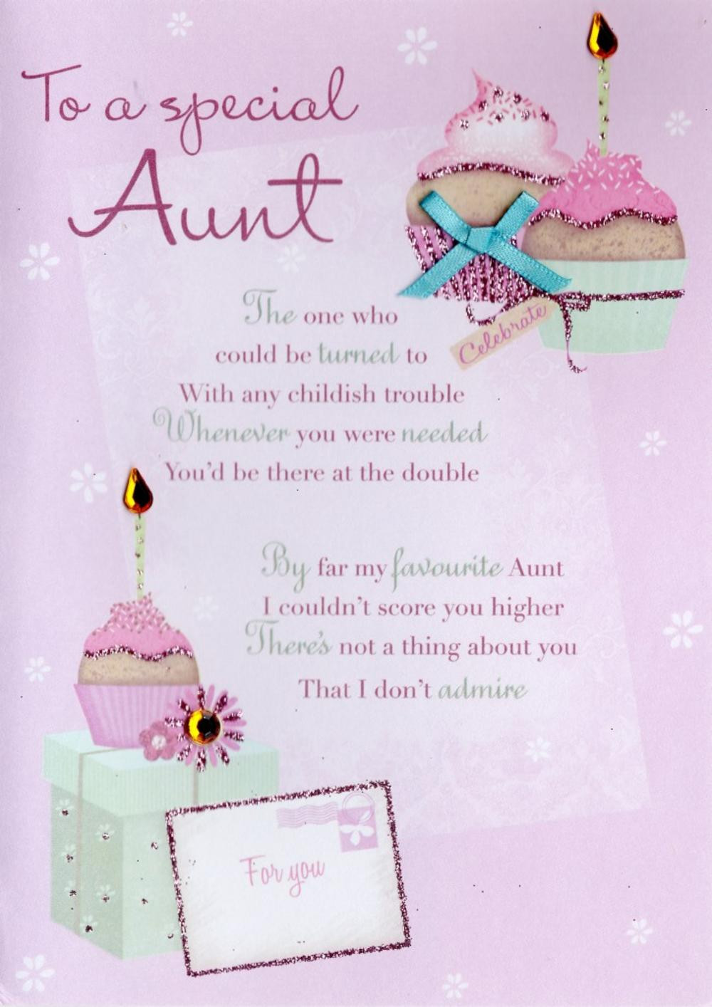 Best ideas about Birthday Card For Aunt
. Save or Pin Special Aunt Birthday Greeting Card Now.