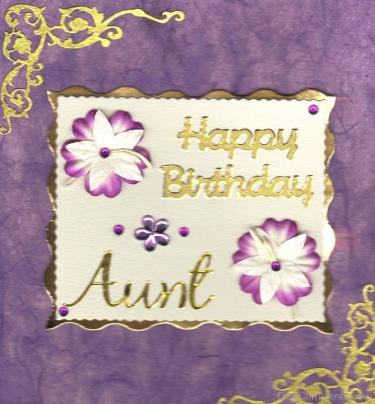 Best ideas about Birthday Card For Aunt
. Save or Pin Birthday Wishes for Aunt Graphics for Now.