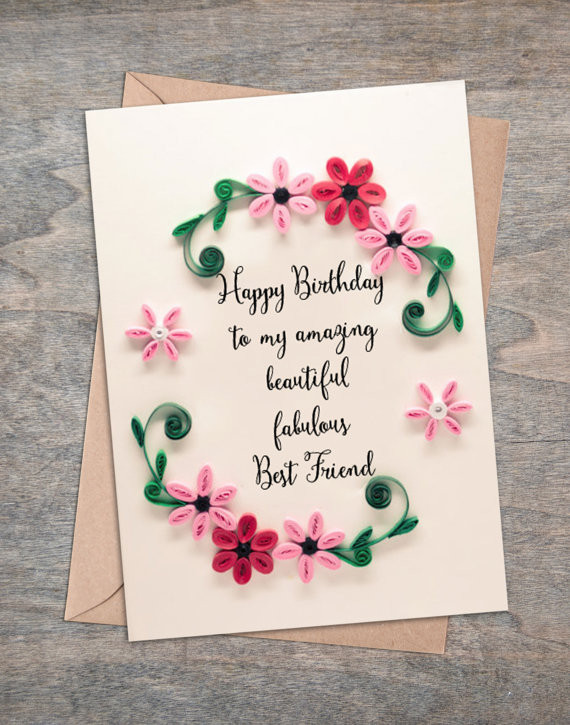 Best ideas about Birthday Card For Best Friend
. Save or Pin Valentine present Best Friend Birthday Card Girlfriend Now.