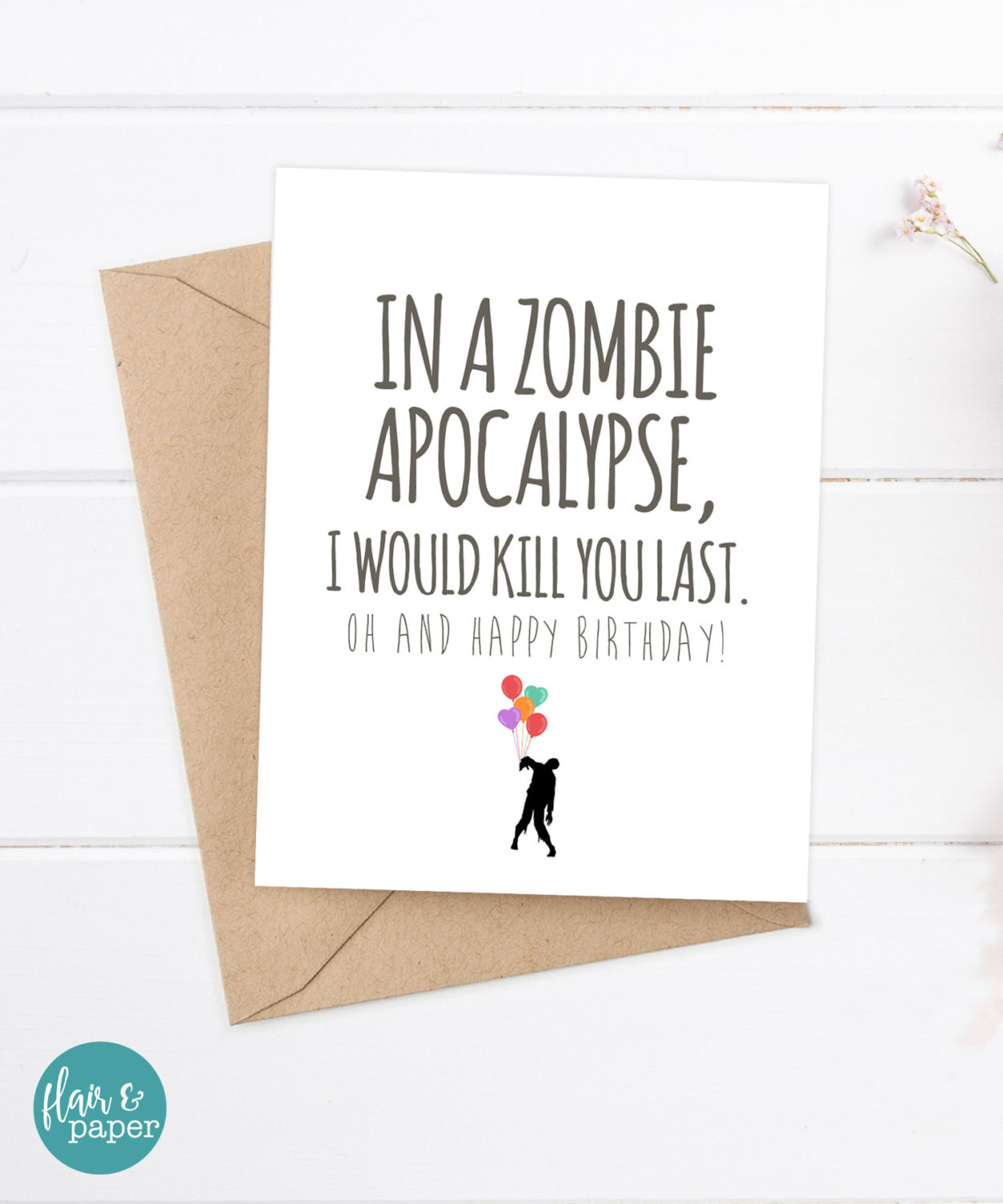 Best ideas about Birthday Card For Boyfriend
. Save or Pin Boyfriend Card Funny Birthday Card Zombie Card Snarky Now.