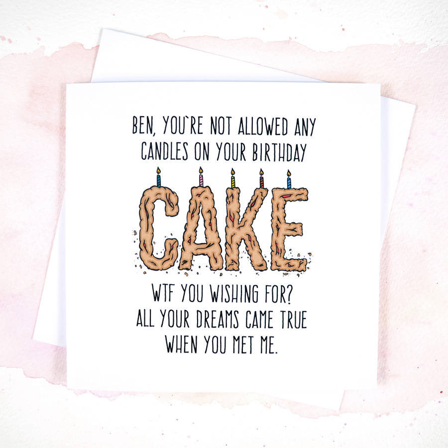 Best ideas about Birthday Card For Boyfriend
. Save or Pin funny boyfriend or girlfriend birthday card by philly Now.