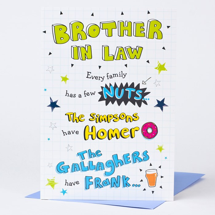 Best ideas about Birthday Card For Brother In Law
. Save or Pin Birthday Card Brother in Law Nuts Sketch Now.