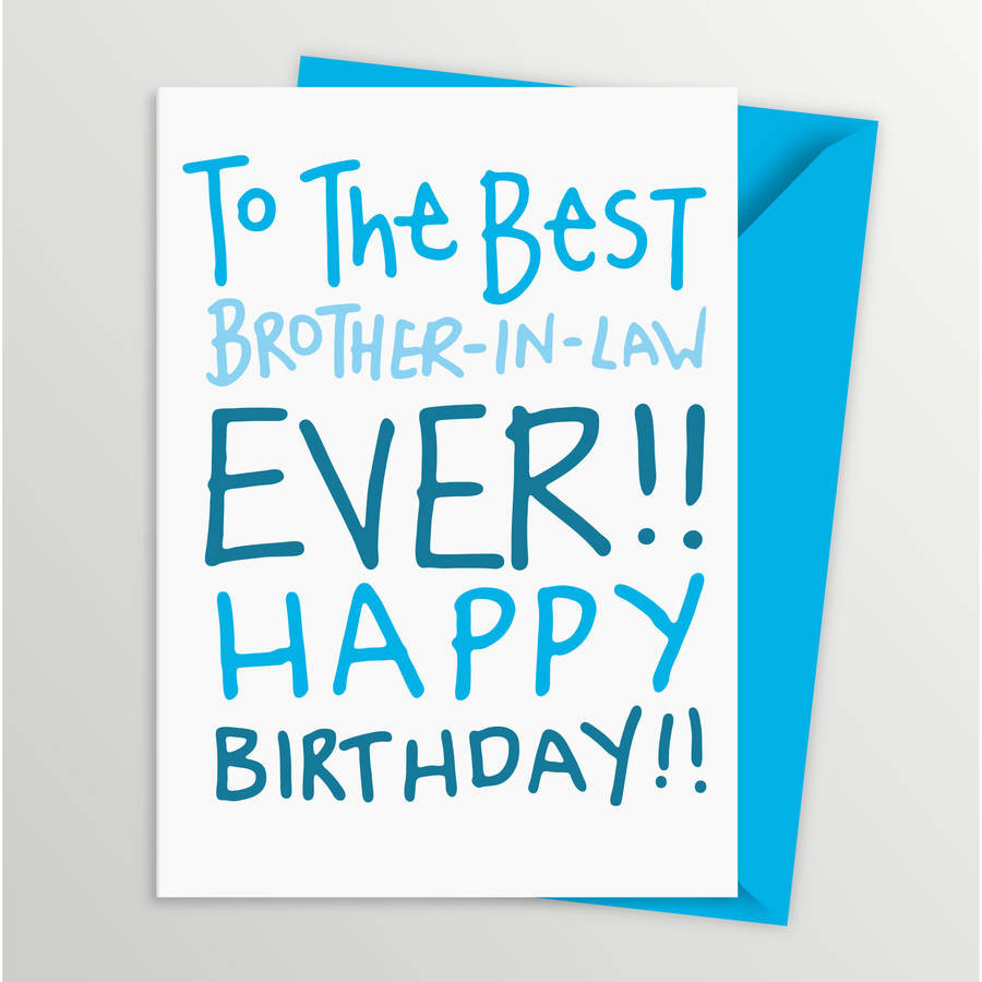 Best ideas about Birthday Card For Brother In Law
. Save or Pin birthday card for brother in law by a is for alphabet Now.