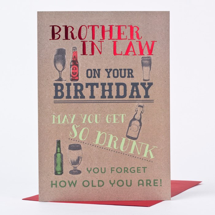 Best ideas about Birthday Card For Brother In Law
. Save or Pin Birthday Card Brother in Law For Your Age Now.