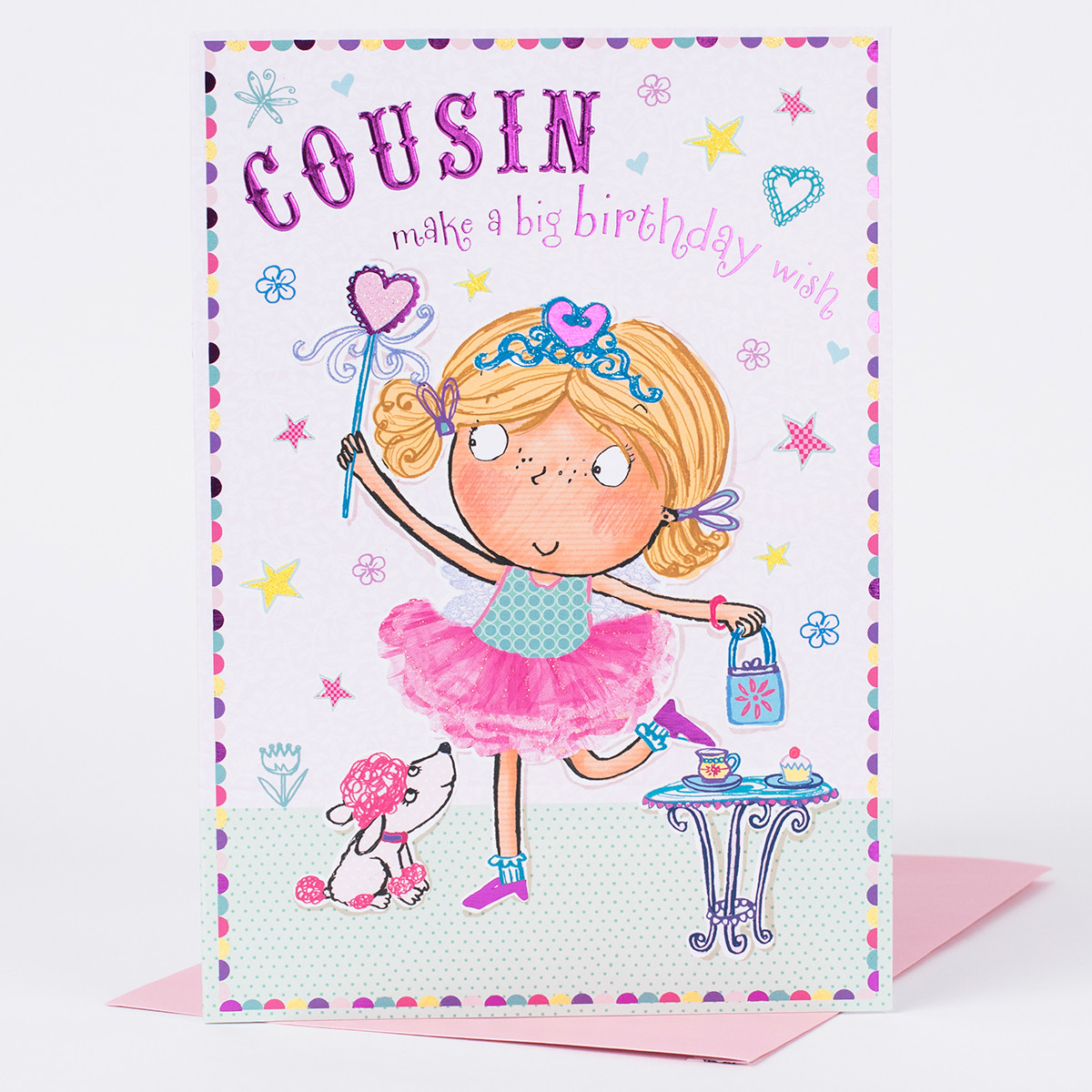 Best ideas about Birthday Card For Cousin
. Save or Pin Birthday Card Cousin Make A Big Birthday Wish ly 89p Now.