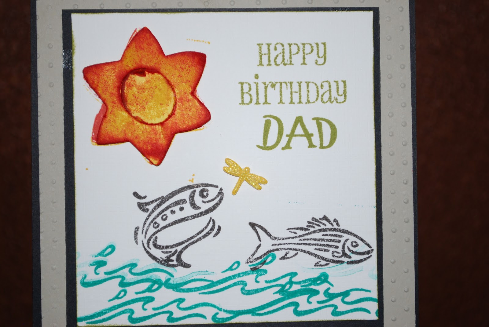 Best ideas about Birthday Card For Dad
. Save or Pin Roma s Creations Happy Birthday Card for my Dad Now.