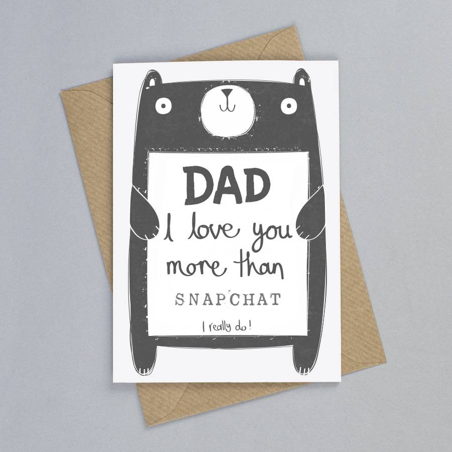 Best ideas about Birthday Card For Dad
. Save or Pin personalised daddy birthday card by tandem green Now.