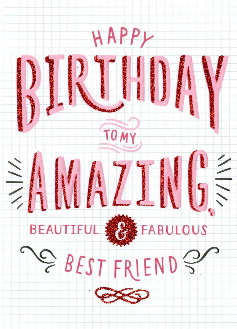 Best ideas about Birthday Card For Friend
. Save or Pin Amazing Best Friend Birthday Card Now.
