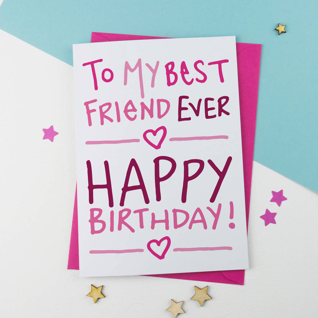 Best ideas about Birthday Card For Friend
. Save or Pin best friend birthday card by a is for alphabet Now.