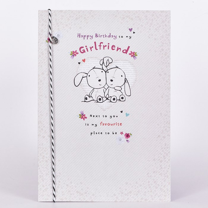 Best ideas about Birthday Card For Girlfriend
. Save or Pin Signature Collection Birthday Card Girlfriend Rabbits Now.