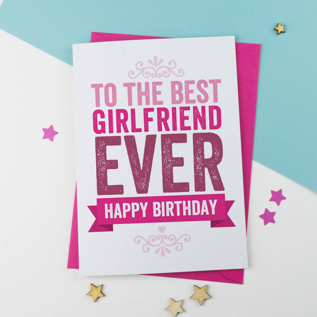 Best ideas about Birthday Card For Girlfriend
. Save or Pin birthday card for girlfriend by a is for alphabet Now.